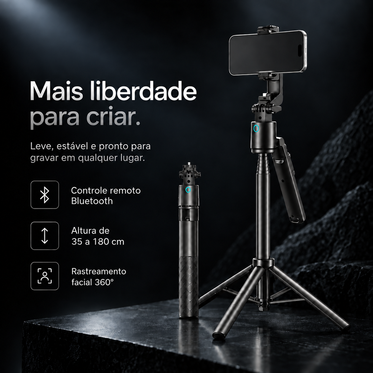 Suporte Giga IA - 360º Automático
