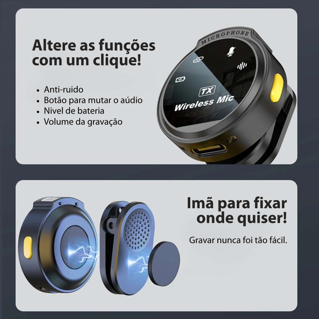 Microfone Duplo VertiGO™ ULTRA