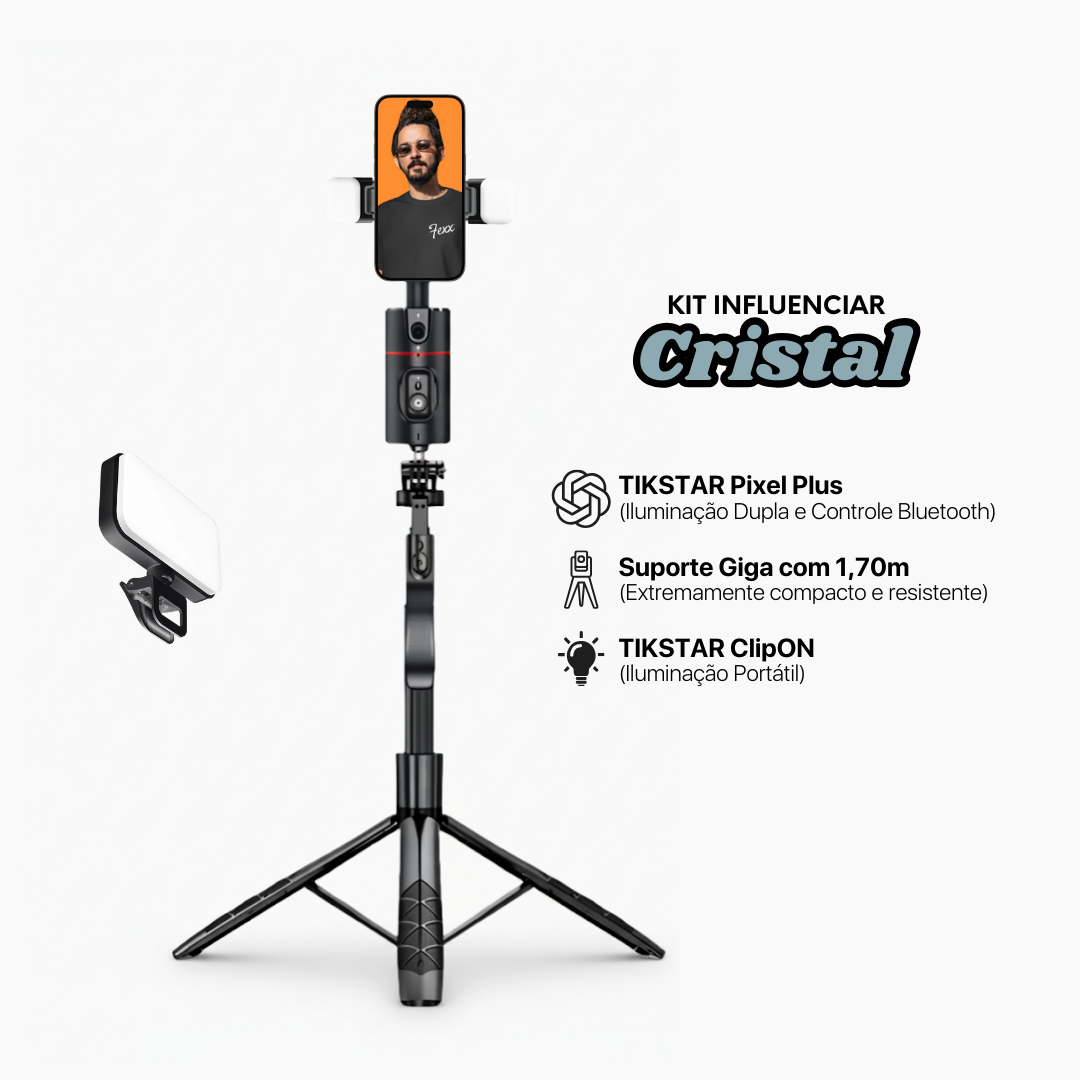 KIT INFLUENCIAR - CRISTAL (3 Itens)