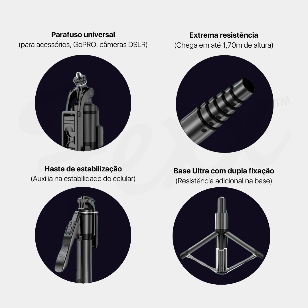 Suporte Giga | 1,70M (Compativel com TIKSTAR Pixel)