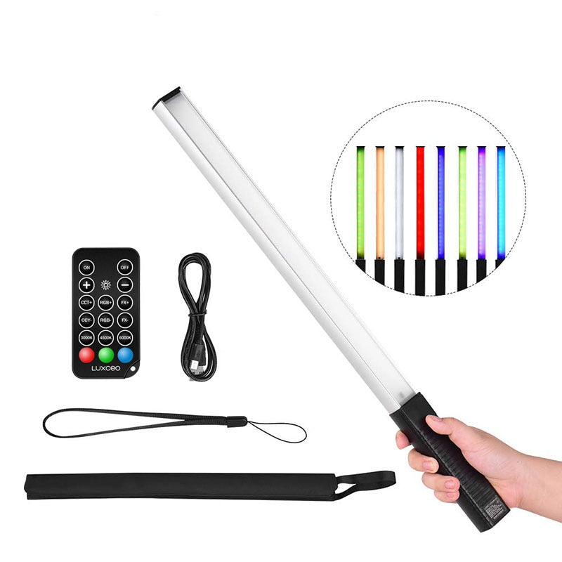 Bastão de LED RGB - Luz de Preenchimento Para Vídeos e Cenários