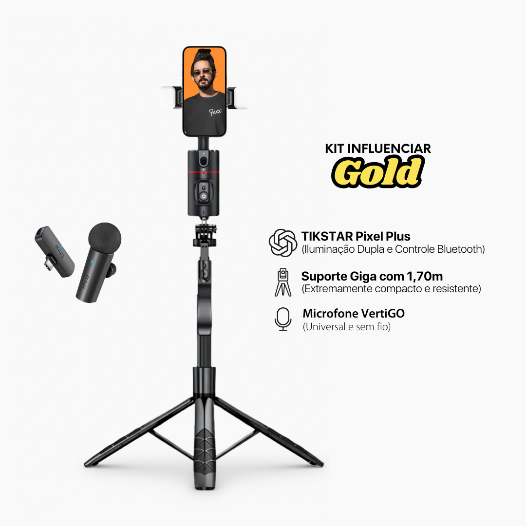KIT INFLUENCIAR - Gold (3 ITENS)