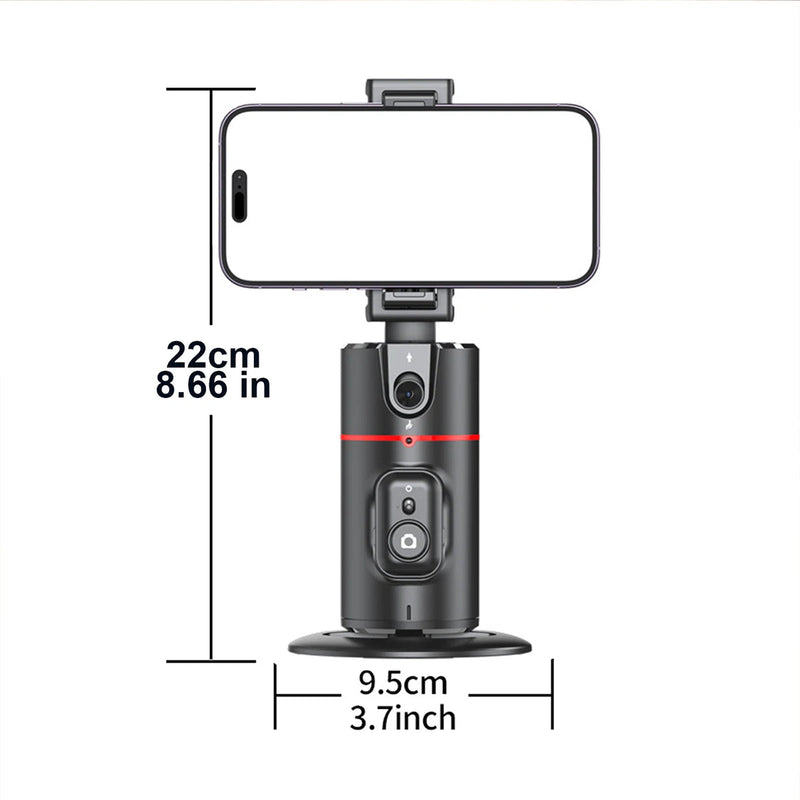 Suporte de Telefone com Rotação Automática e Rastreamento Facial