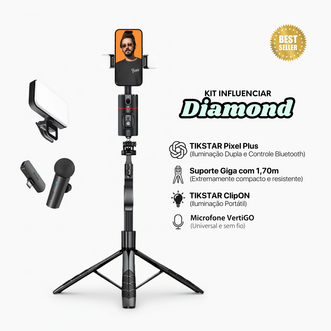 KIT INFLUENCIAR - DIAMOND (4 Itens)
