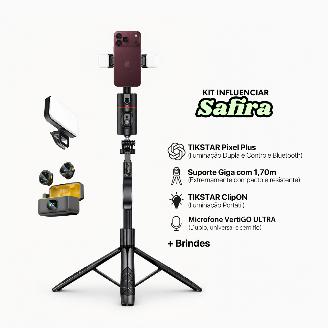 KIT INFLUENCIAR - Safira