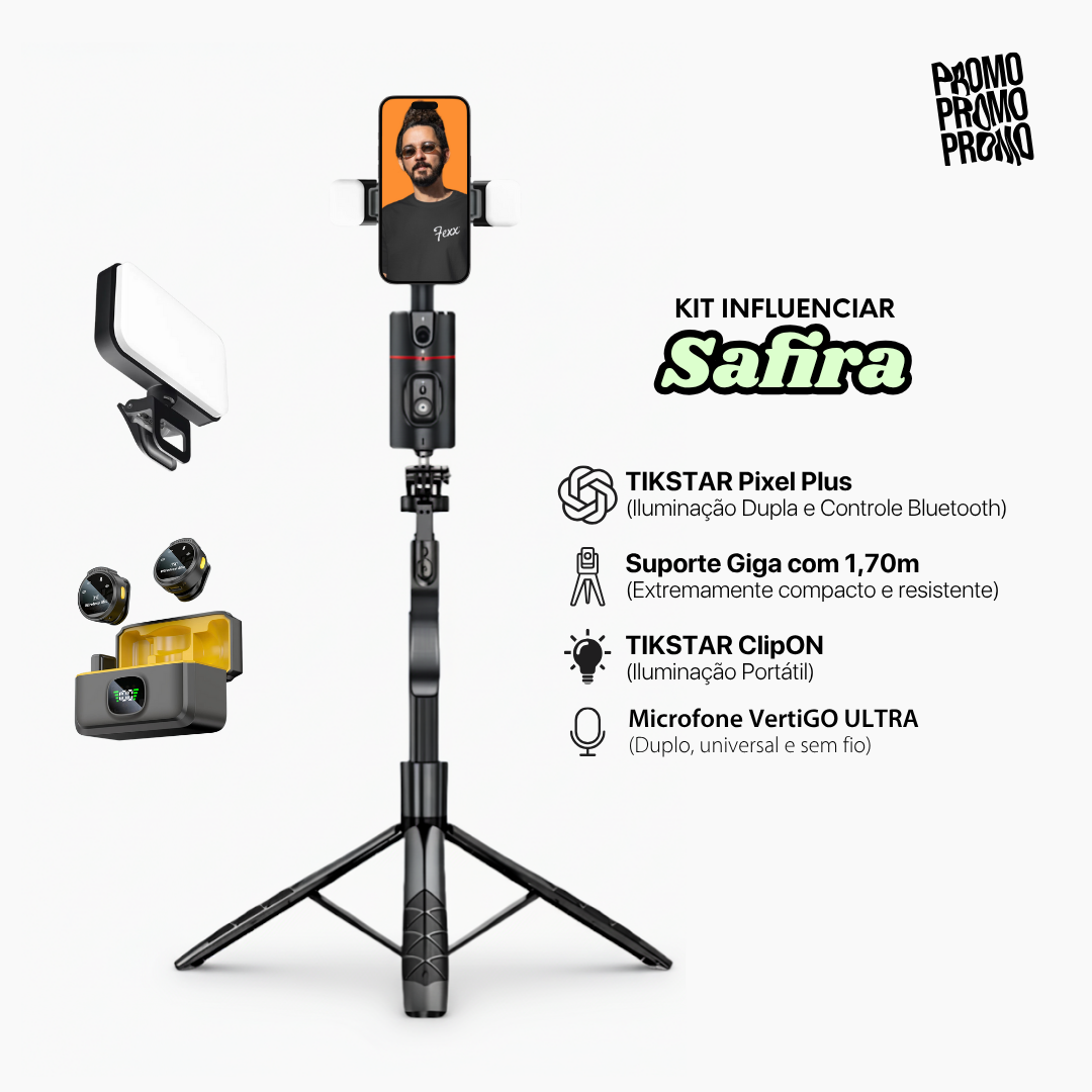 KIT INFLUENCIAR - Safira