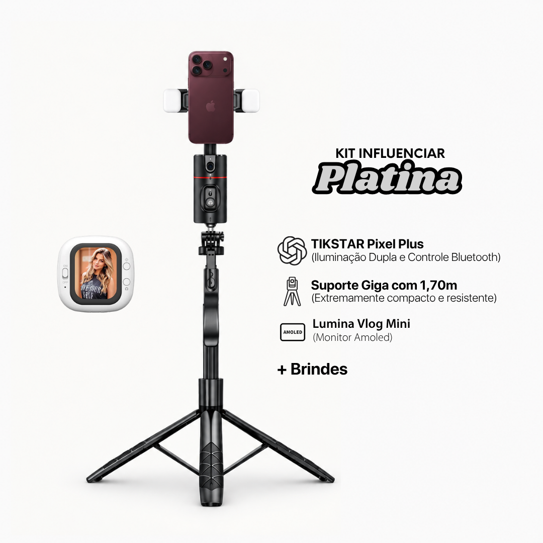 KIT INFLUENCIAR - Platina