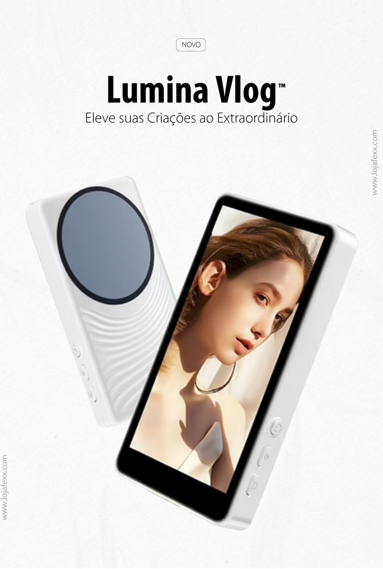 LuminaVlog™ - A Evolução da Sua Selfie