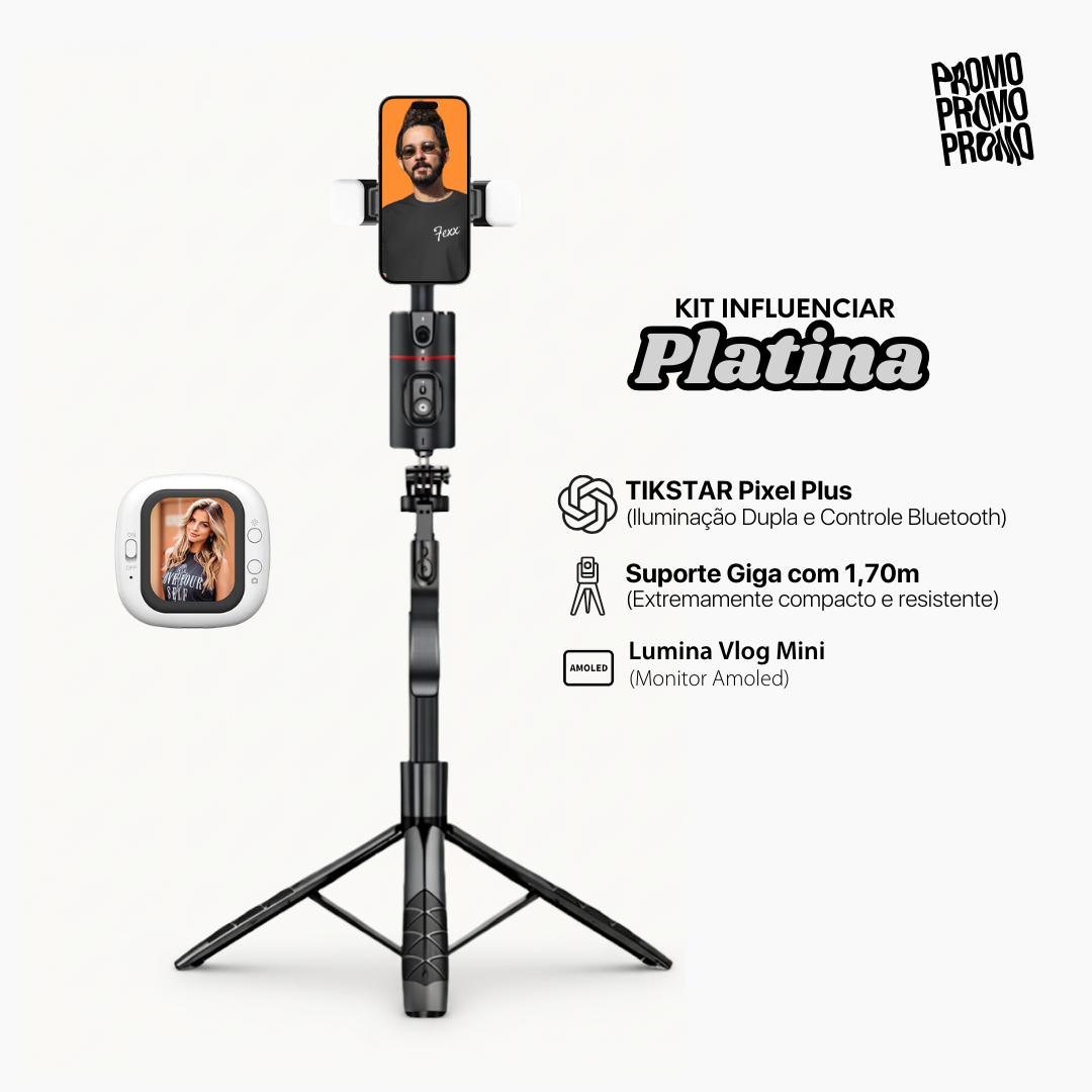 KIT INFLUENCIAR - Platina