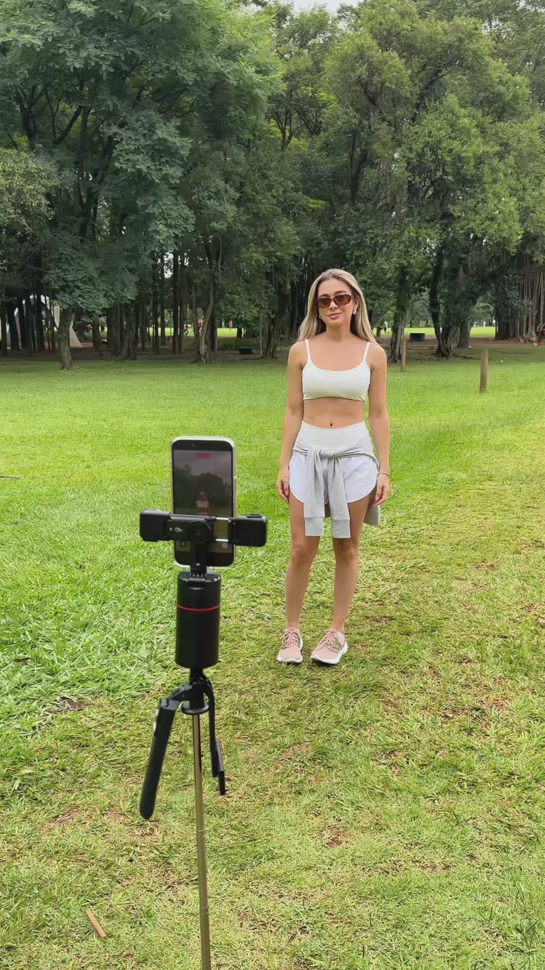 Vídeo de cliente usando o produto