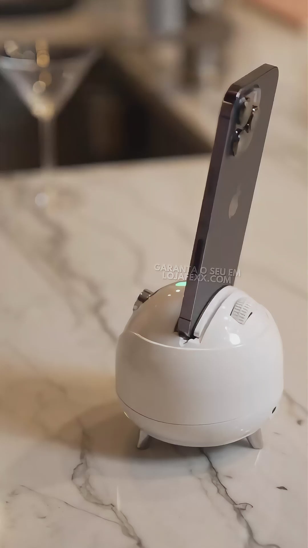 Vídeo de cliente usando o produto
